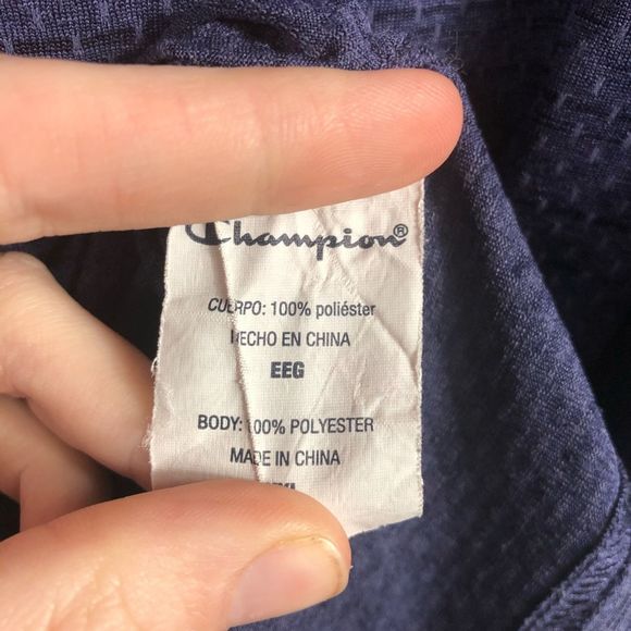 CHAMPION men’s tee shirt outdoor style blue - Picture 5 of 5